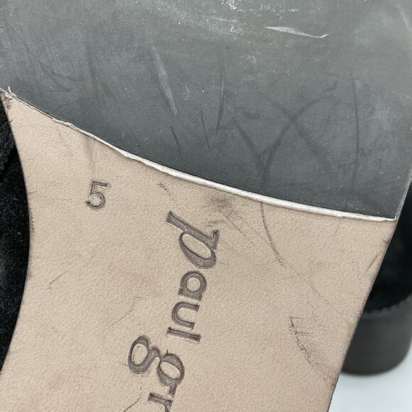 NEW Paul Green Women’s Suzette Block Heel Booties Black Size 7.5 - Picture 5 of 10